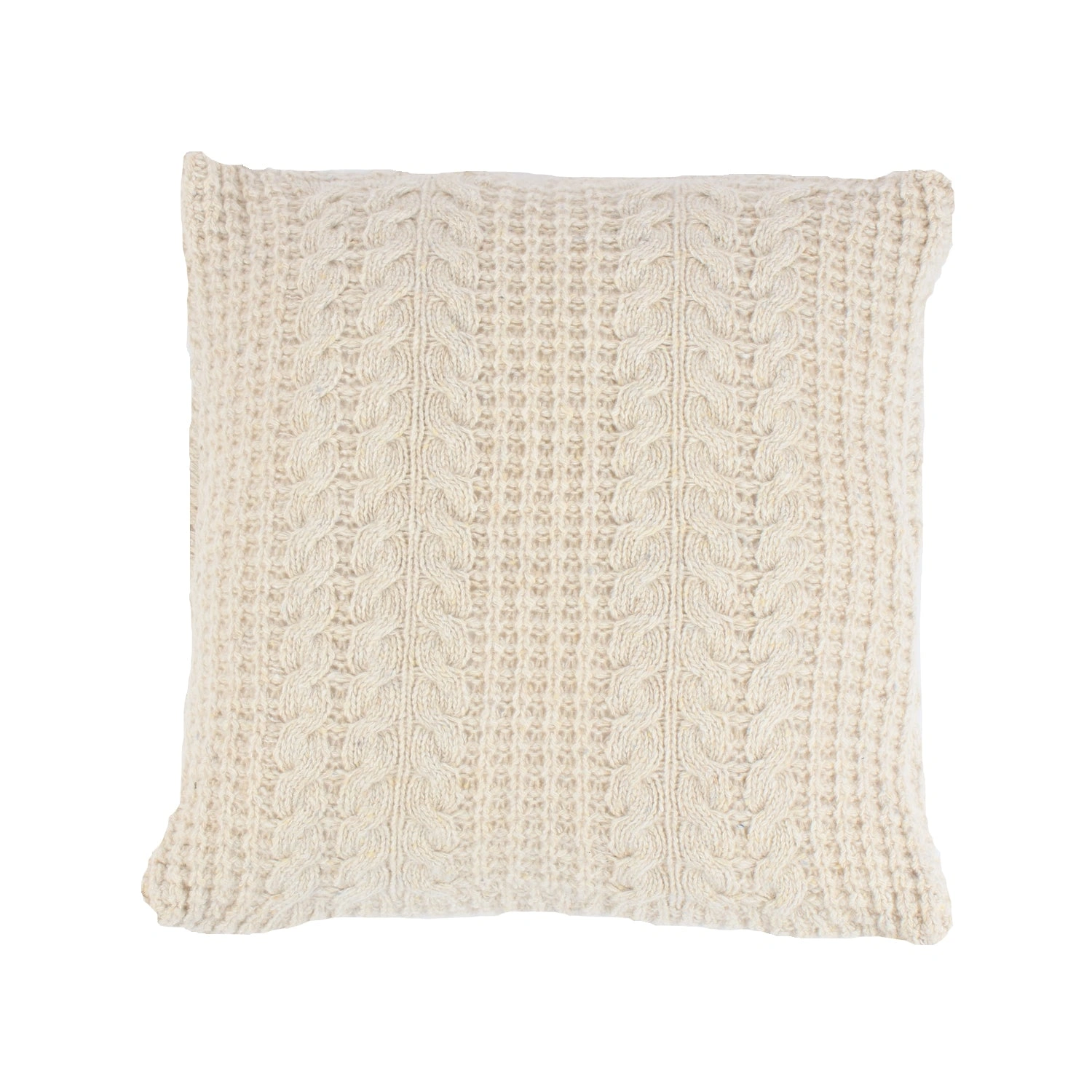 Cozy Donegal Wool Pillow XL: Snuggle Up with Irish Comfort!